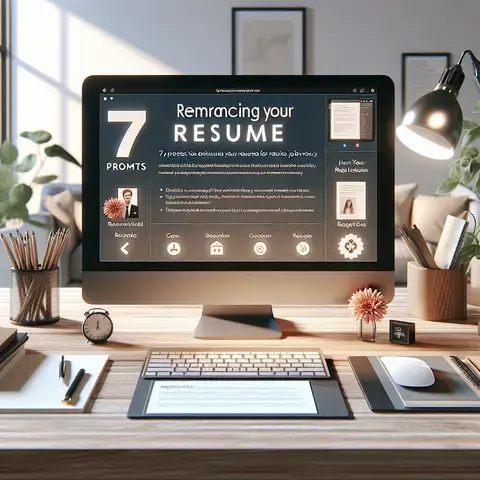 7 prompts para otimizar seu currículo para vaga home-office