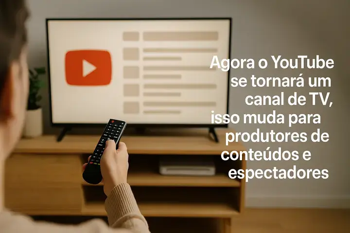 A revolução do YouTube: como isso modifica a TV para criadores e espectadores
