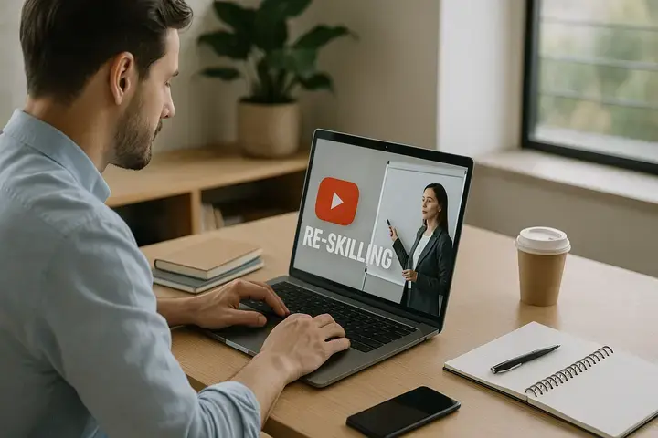 Como as mudanças no trabalho global impactam a necessidade de reskilling constante