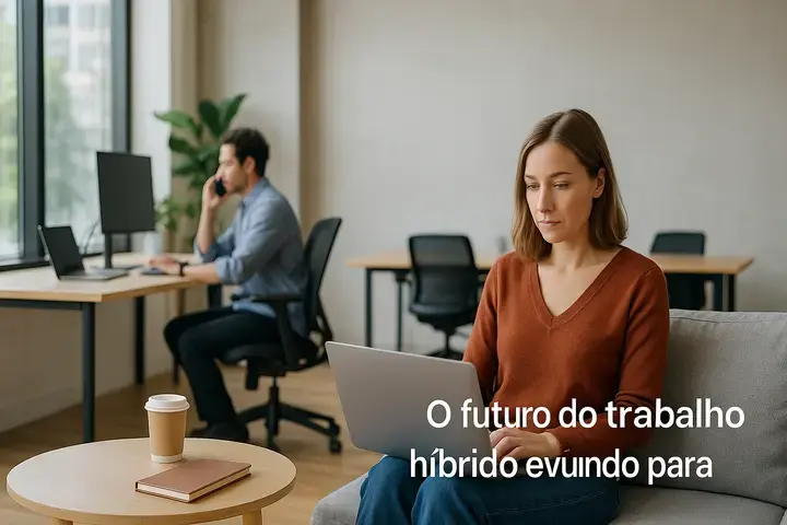 O futuro do trabalho híbrido: modelos flexíveis em evolução