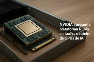 NVIDIA apresenta plataforma Rubin e atualiza roteiro de GPUs de IA