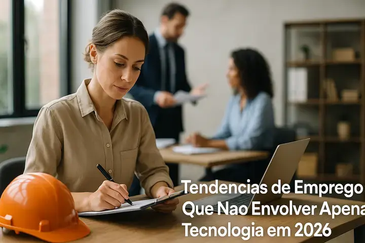 Tendências de Emprego que Não Envolvem Apenas Tecnologia em 2026: O Futuro do Mercado de Trabalho