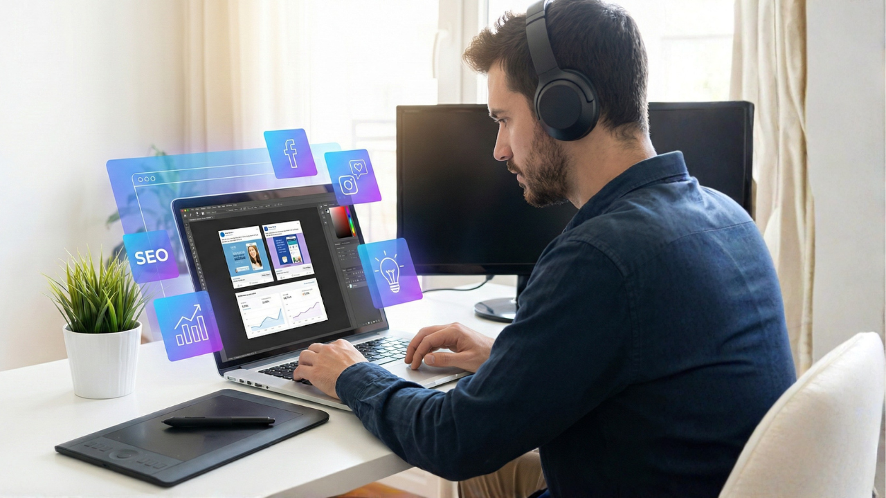 Vaga Designer Remoto Marketing Digital Performance