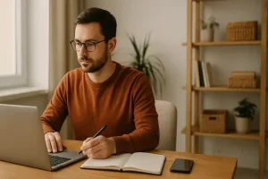 Como criar uma rotina eficiente para trabalhar em home office