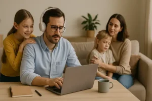 O que sua família precisa saber para te ajudar no seu trabalho em home office