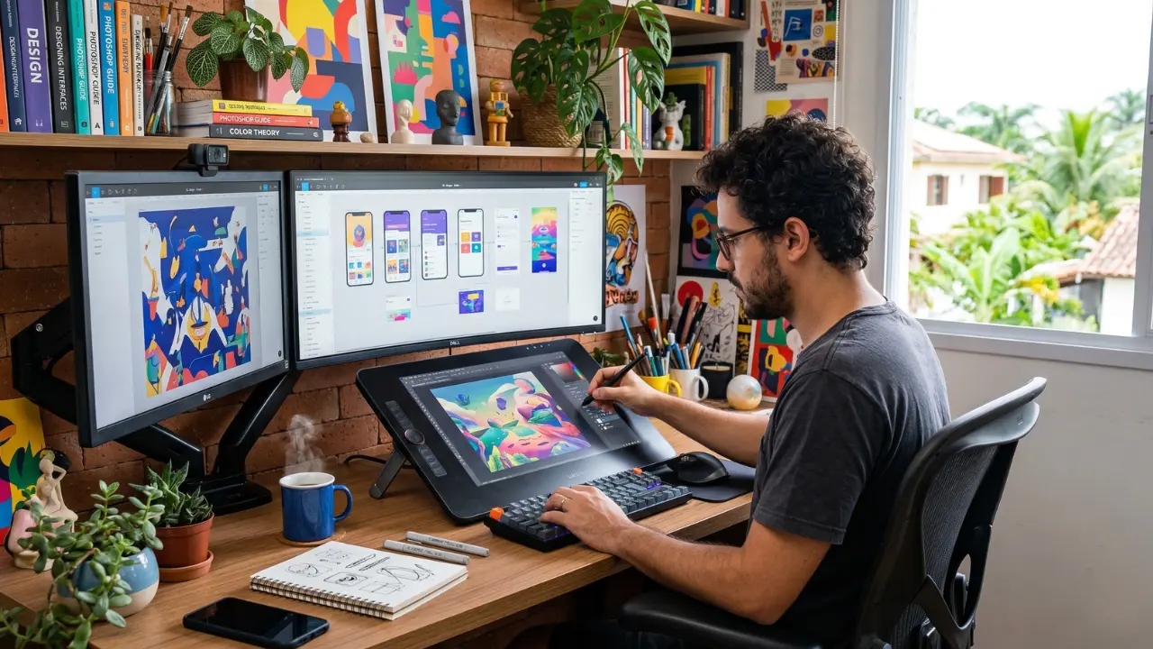 vaga designer gráfico remoto