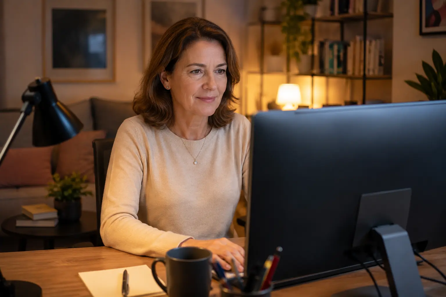 atendente de suporte home office
