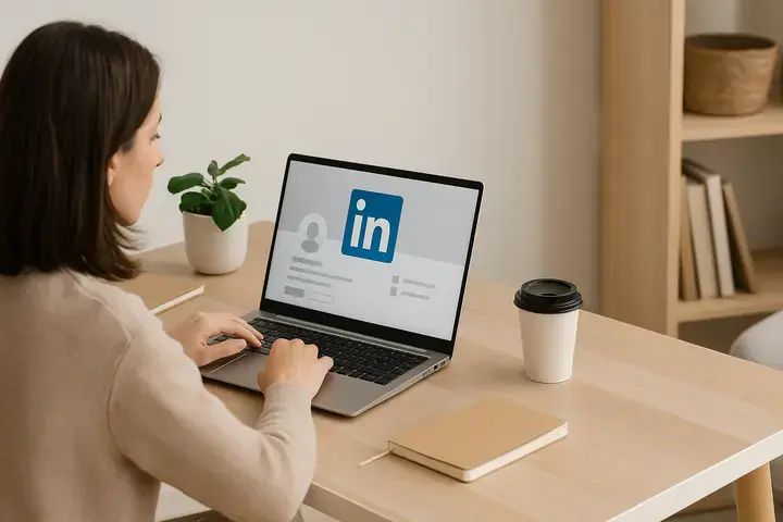 Configurar seu perfil no Linkedin para conquistar um trabalho em home office