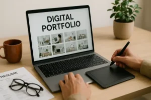 Como montar um portfólio digital atraente para recrutadores